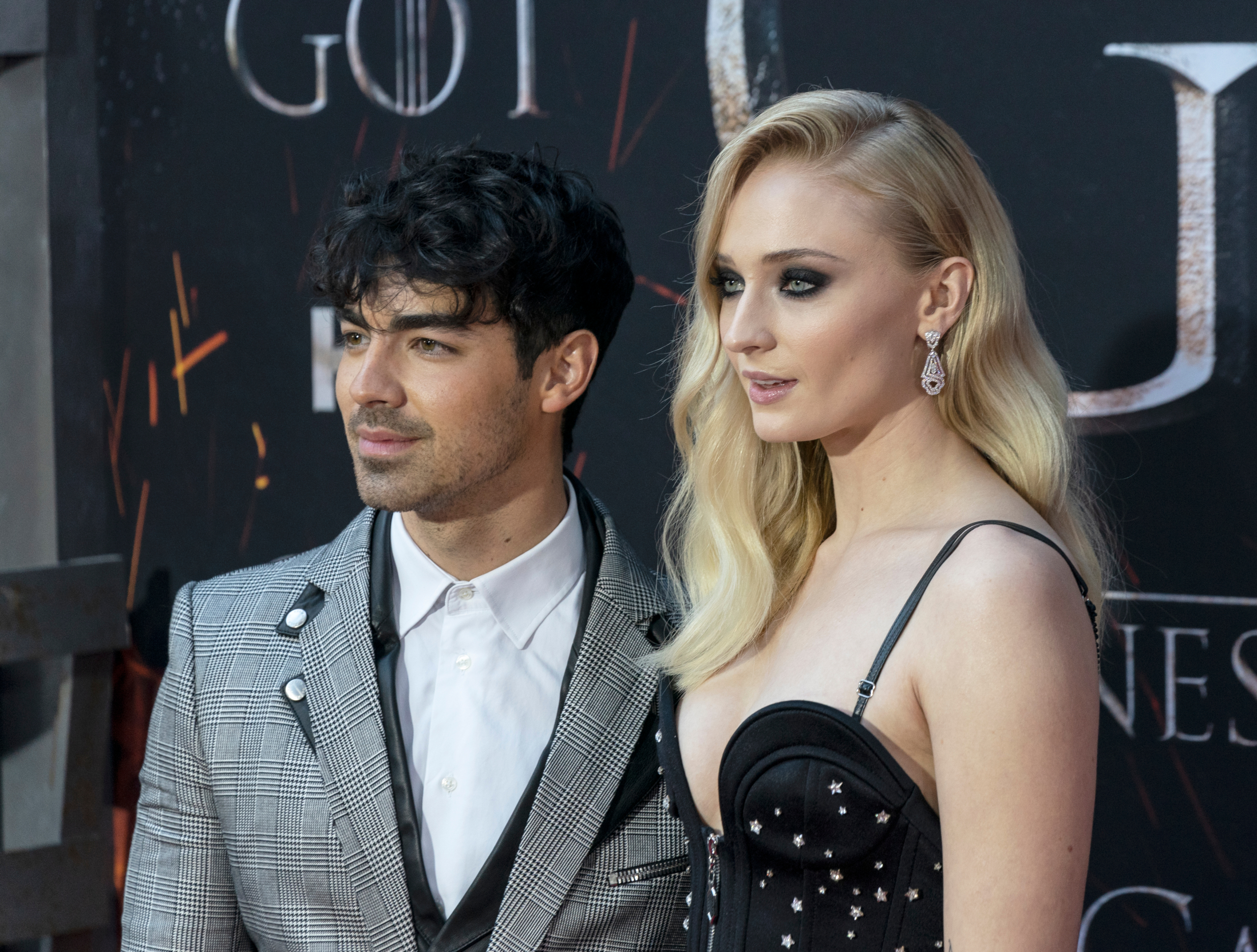 NEW YORK, NY - MAY 09: Singer Joe Jonas and his girlfriend actress